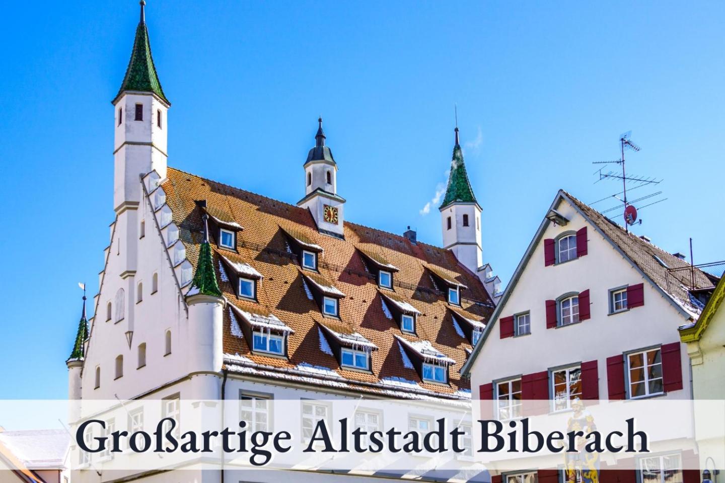Relaxapartment 15 Massagesessel Smarttv Kueche Biberach an der Riß Exteriör bild